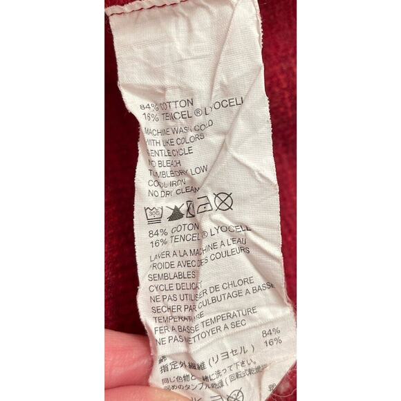 Tommy Bahama Men’s Reversible Flipshore Red Half Zip Sweater Large - Picture 8 of 8